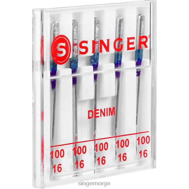 SINGER dongeripinner størrelse 100/16 tilbehør 2RH8Z88
