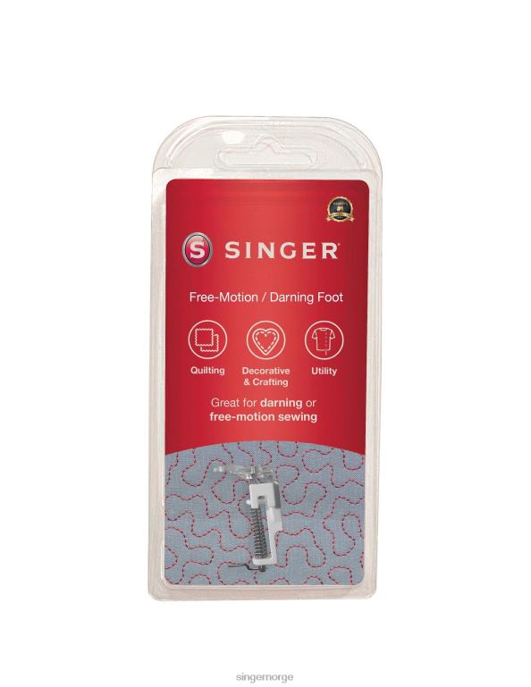 SINGER frihånds/stoppende trykkfot tilbehør 2RH8Z135
